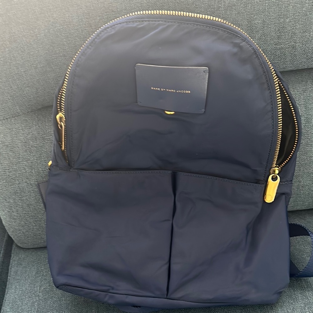 Marc Jacobs Navy Backpack